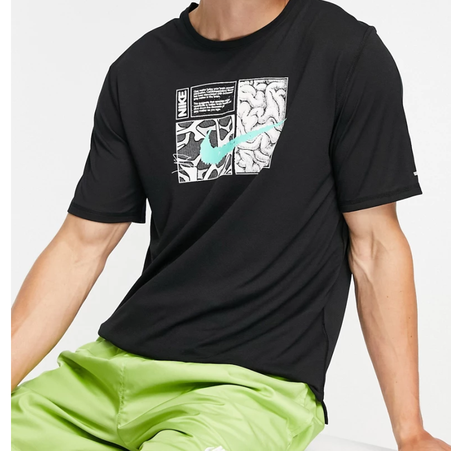 Áo tay ngắn thể thao Nam NIKE AS M NK DF MILER SS TOP DYE DQ6509