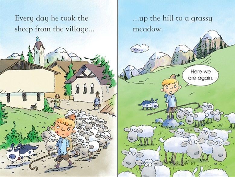 Sách - BOY WHO CRIES WOLF by Unknown