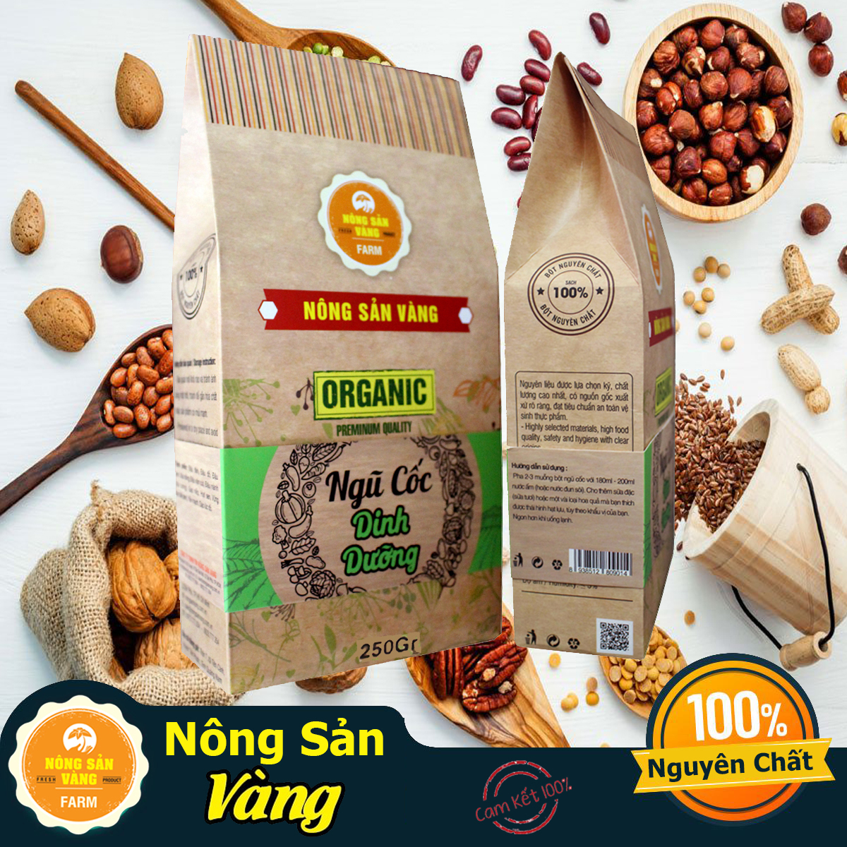 Bột Ngũ Cốc Dinh Dưỡng - Bột Ngũ Cốc Giảm Cân 250gr