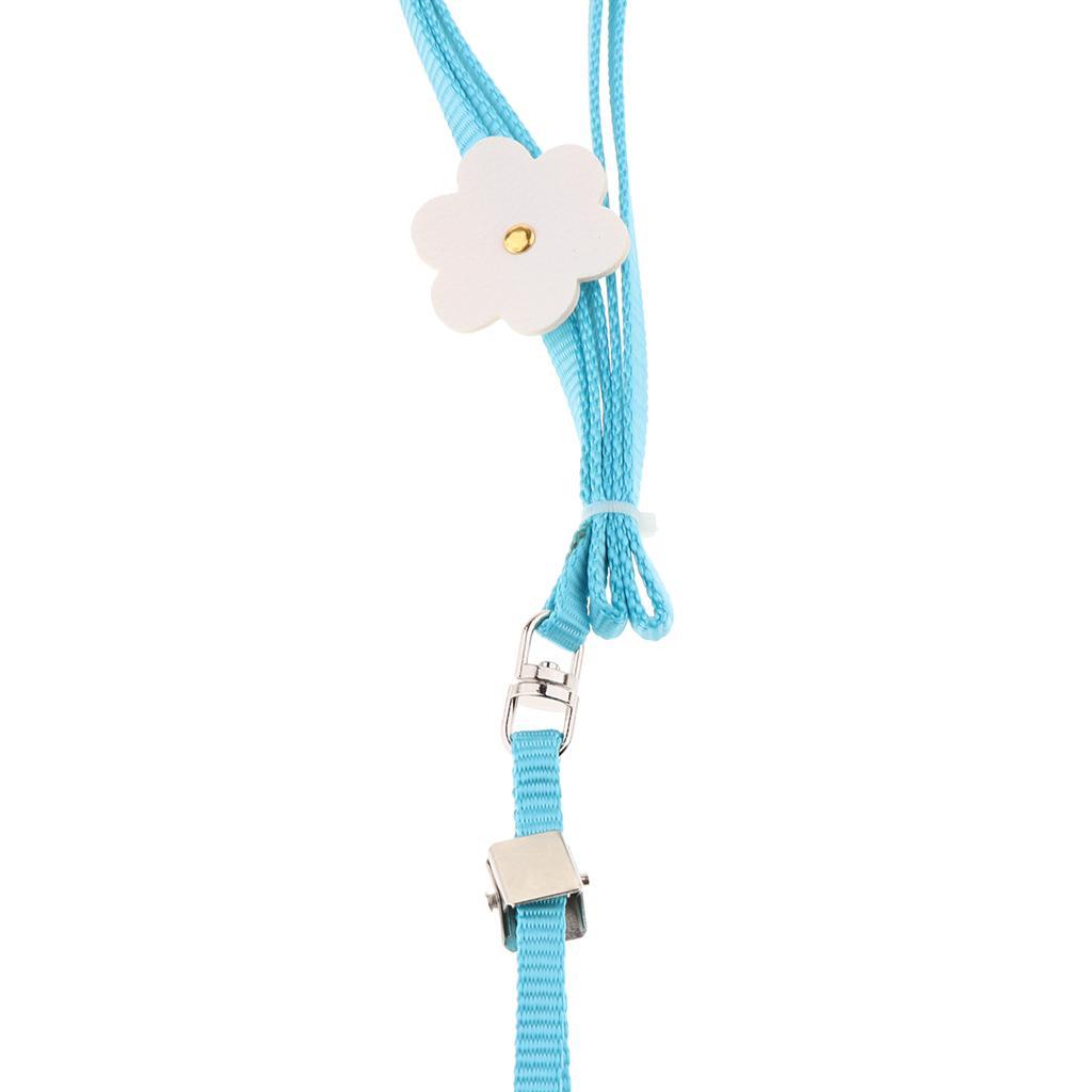 2 Pcs Light Soft Parrot Harness Birds Adjustable Leash Best Care to Pet