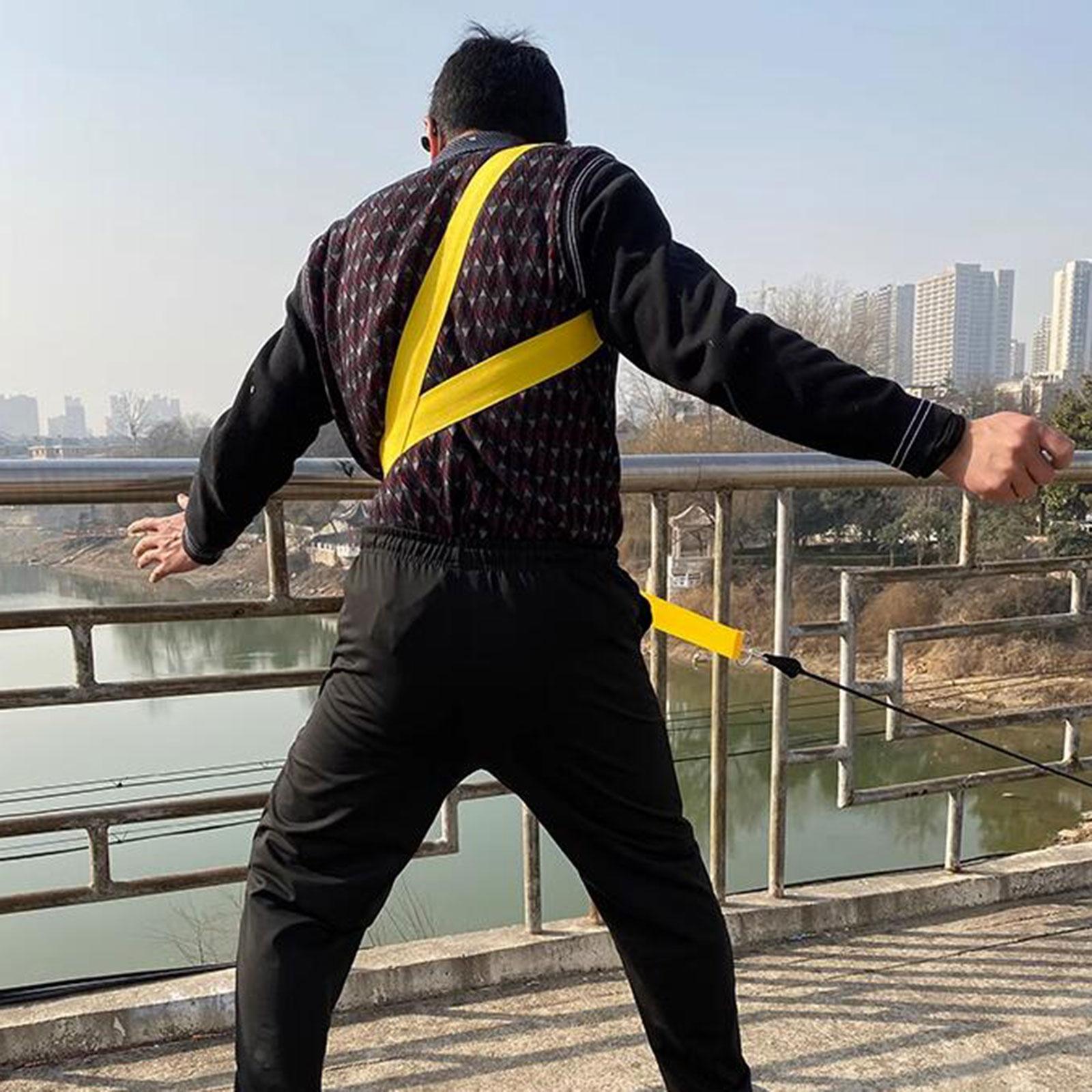 Golf Swing Training Belt Training Aid Nylon Belt Warm up Rope Golf Swing Trainer Correction Tool for Adult Indoor and Outdoor