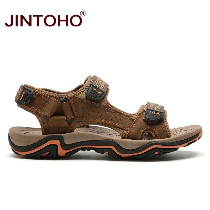 Giày Sandal Da Đi Biển Thời Trang Cho Nam