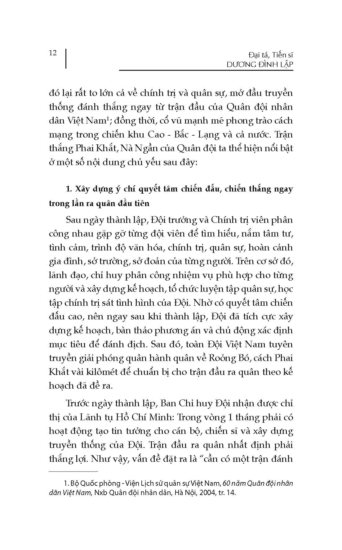 Từ trận Phai Khắt, Nà Ngần  Đến Chiến Dịch Hồ Chí Minh