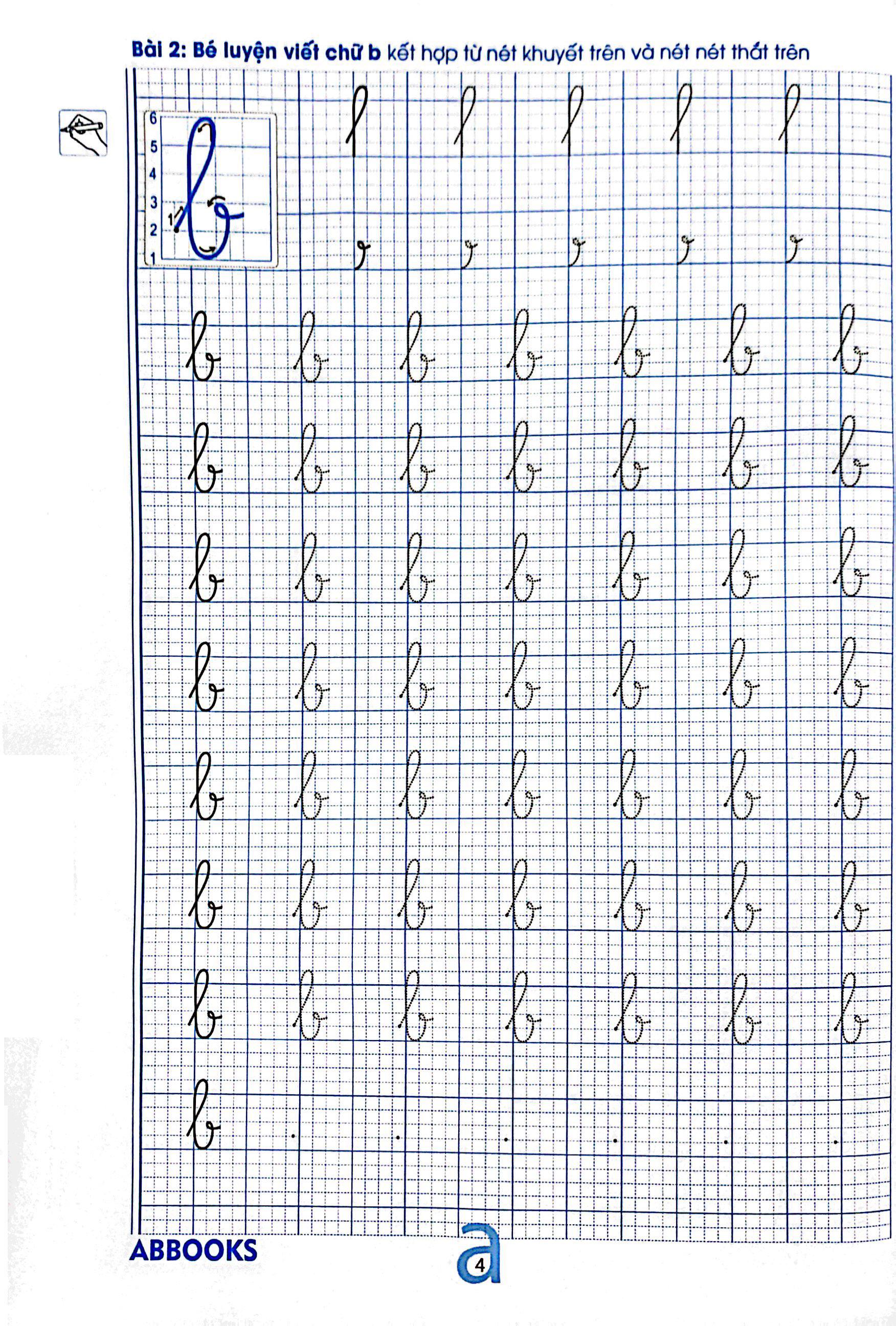 Chuẩn Bị Cho Bé Vào Lớp 1 - Dành Cho Bé 4-5 Tuổi - Tập Viết Chữ Cái