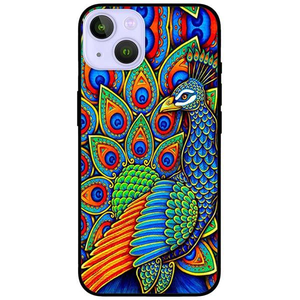Ốp lưng dành cho iPhone 13 Mini - iPhone 13 - iPhone 13 Pro - iPhone 13 Pro Max - Chim Công