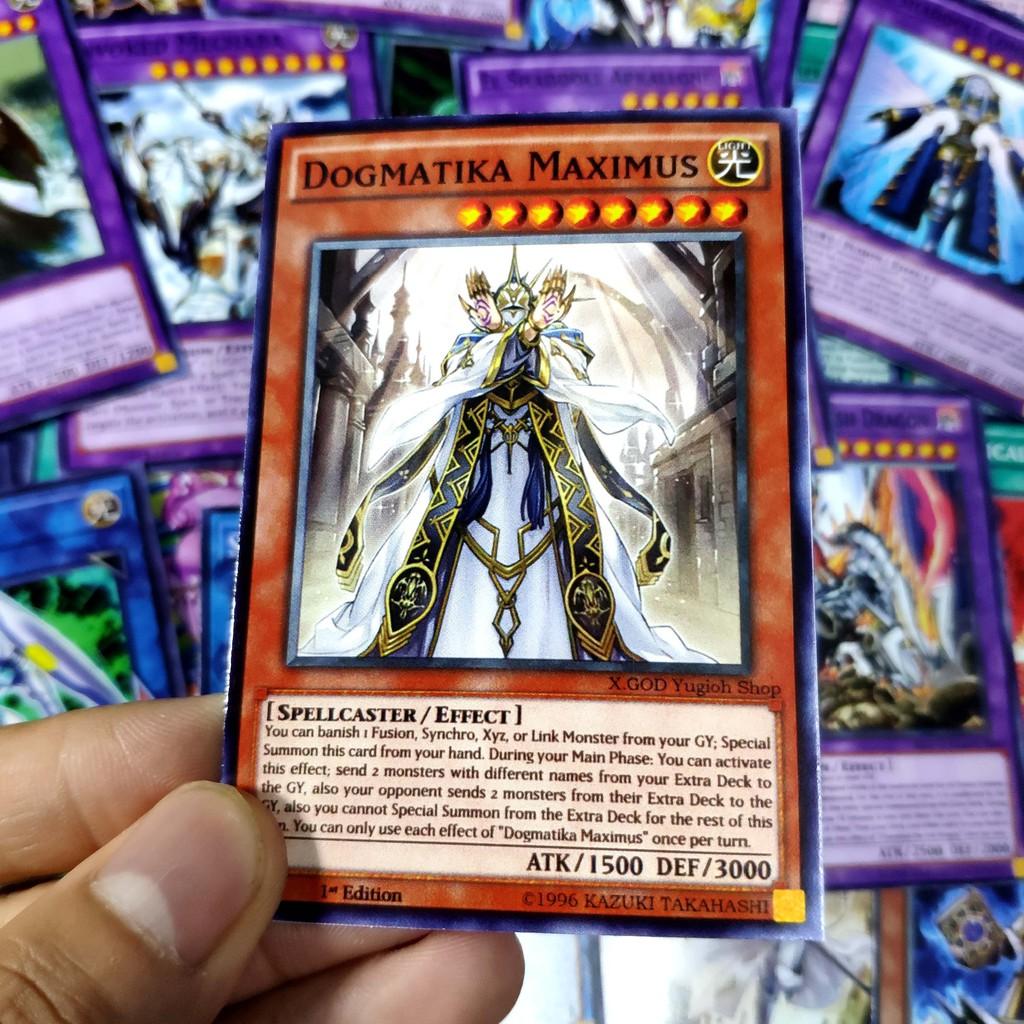 Bài Yugioh ️️ Thẻ bài Yugioh Dogmatika Invocked deck 54 lá