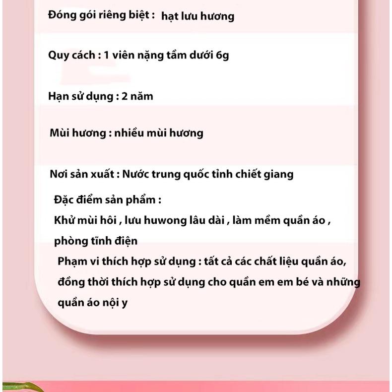 Viên xả lưu hương quần áo