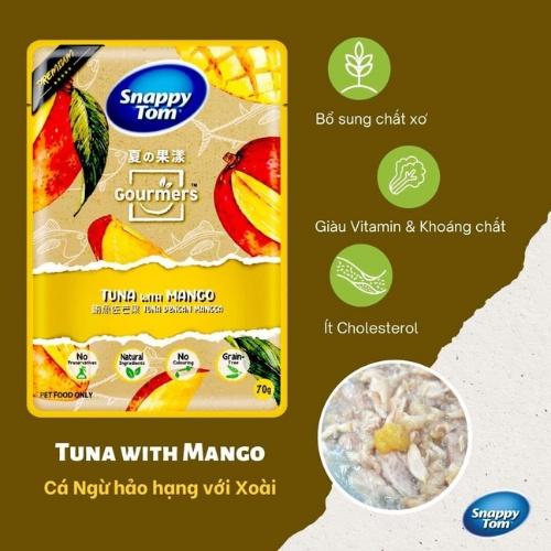 SNAPPY TOM - Pate trái cây cao cấp cho mèo