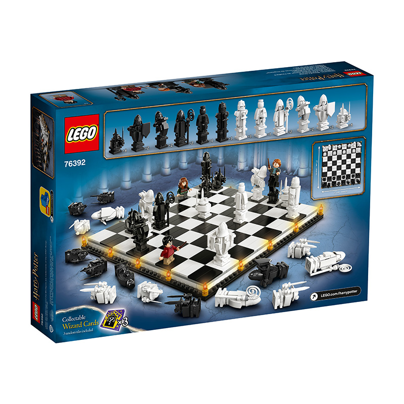 Đồ Chơi LEGO Bàn Cờ Vua Hogwarts 76392 (876 chi tiết)