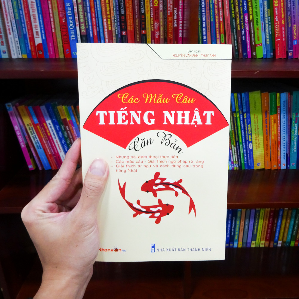 Sách - Các mẫu câu tiếng Nhật căn bản