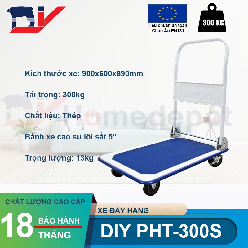 Xe đẩy hàng DIY PHT-300S