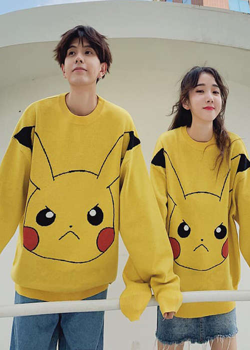 Áo Nỉ Nữ Pikachu