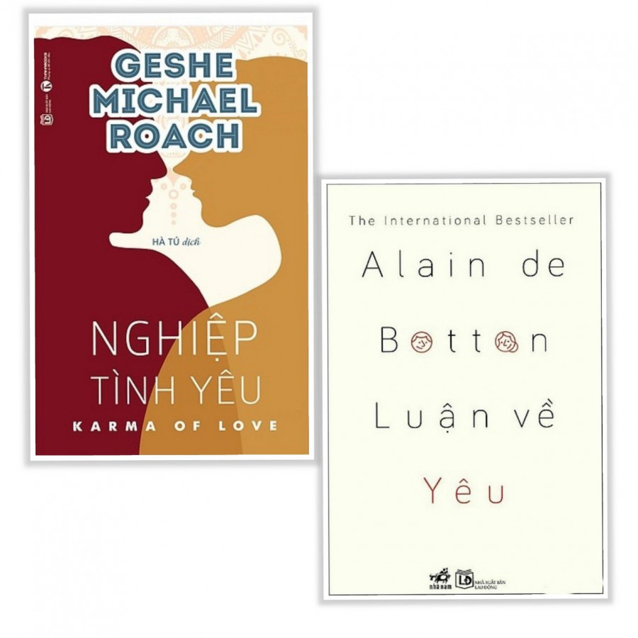 Combo Kỹ Năng, Nguyên Tắc Trong Tình Yêu: Nghiệp Tình Yêu + Luận Về Yêu  - Tặng kèm bookmark Happy Life