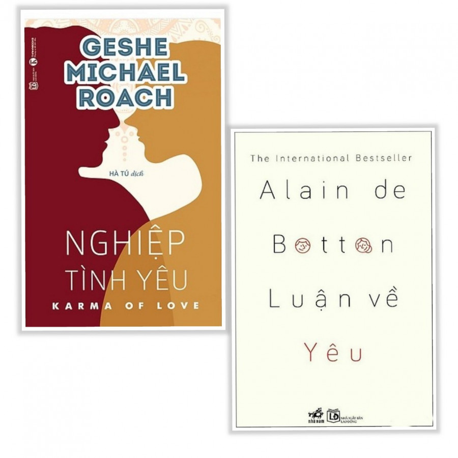 Combo Kỹ Năng, Nguyên Tắc Trong Tình Yêu: Nghiệp Tình Yêu + Luận Về Yêu (Tái Bản 2018) - Tặng kèm bookmark Happy Life