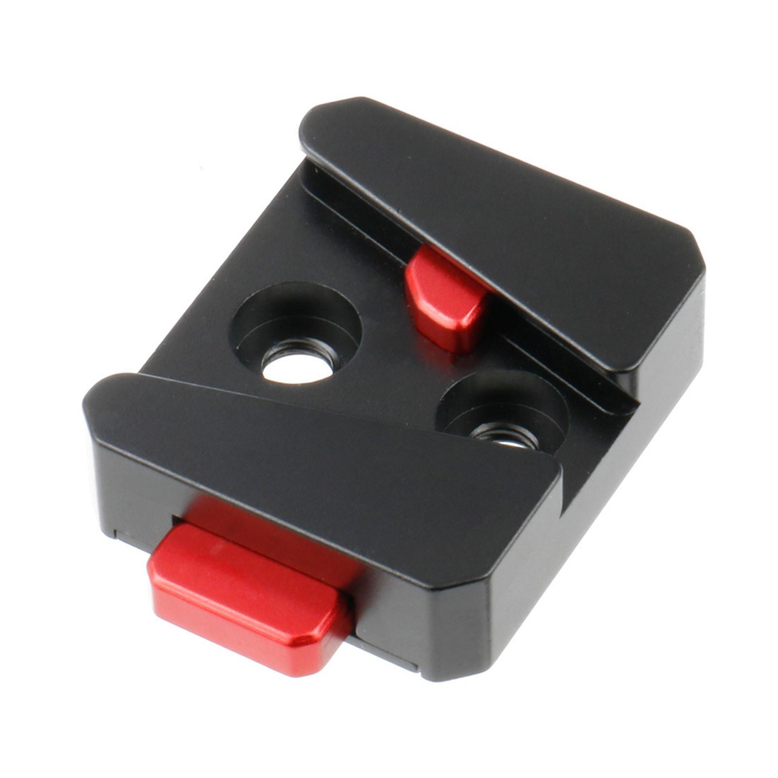 Mini V Mount Quick Release Plate Portable Anti Slip Lightweight V Lock Plate for Slr Camera