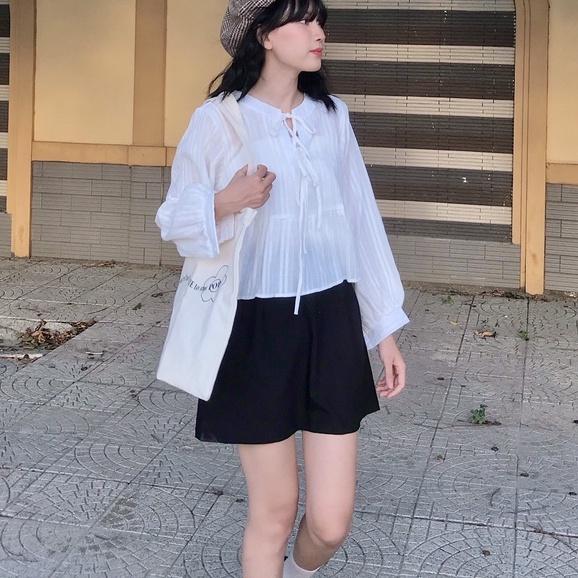 Chân váy cạp may li xếp TKC08 LOLLIE STUDIO