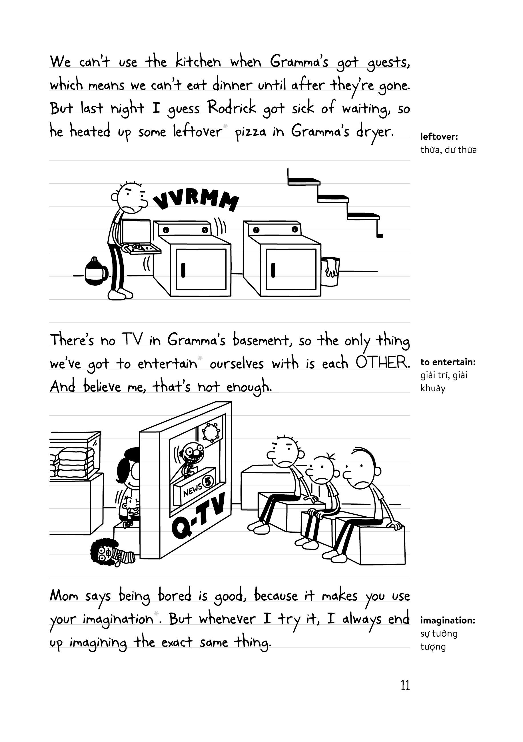 Nhật Ký Chú Bé Nhút Nhát - Tập 15: The Deep End - Cái Kết Khó Lường (Song Ngữ Việt-Anh)