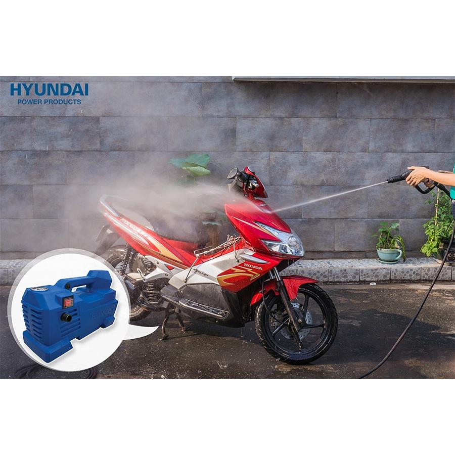 Máy rửa xe, xịt rửa cao áp HYUNDAI HRX915 I Motor cảm ứng từ - Bảo vệ chống giật