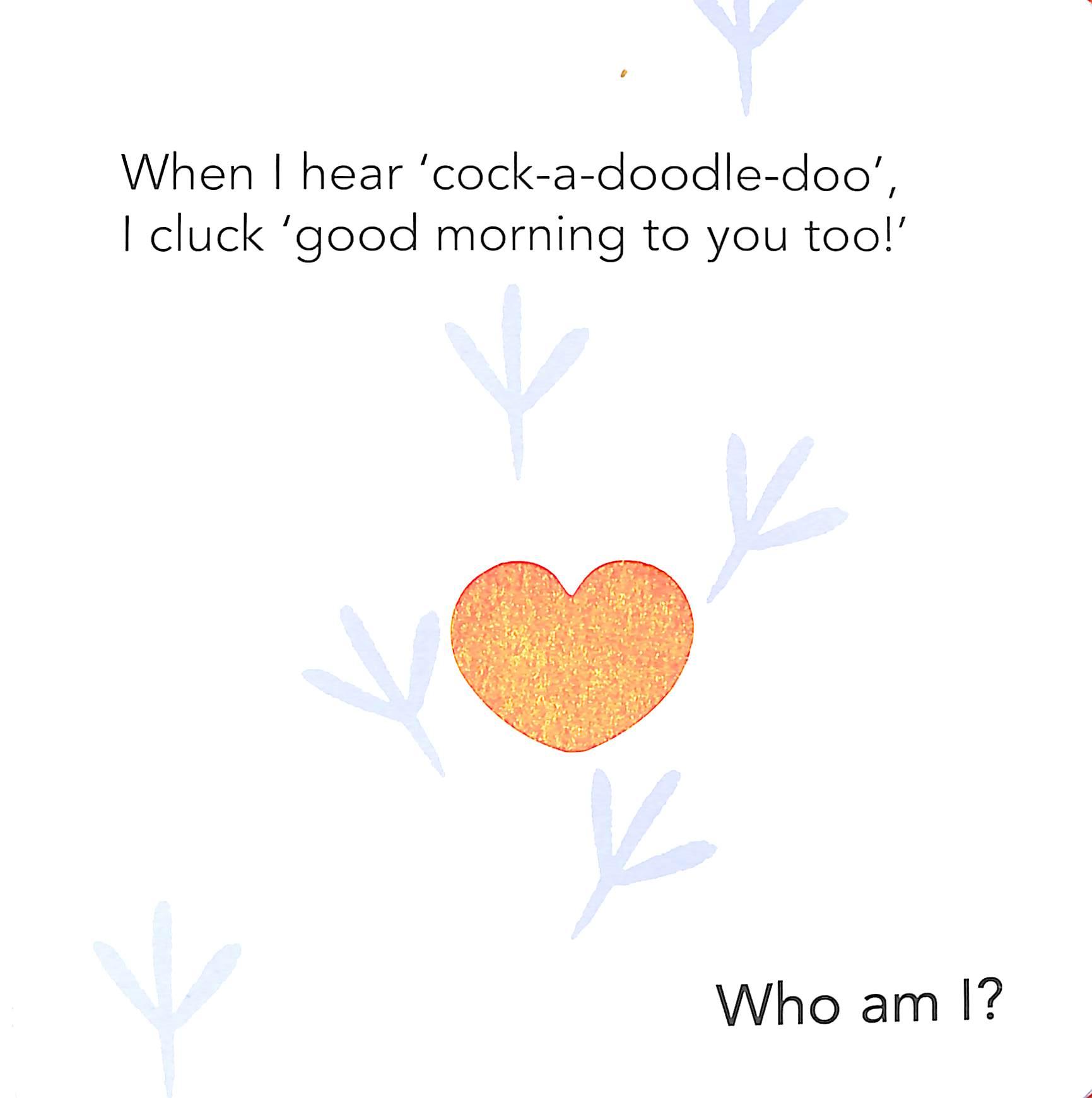 Who Am I? Touch &amp; Feel Flap Book: Farm Animals