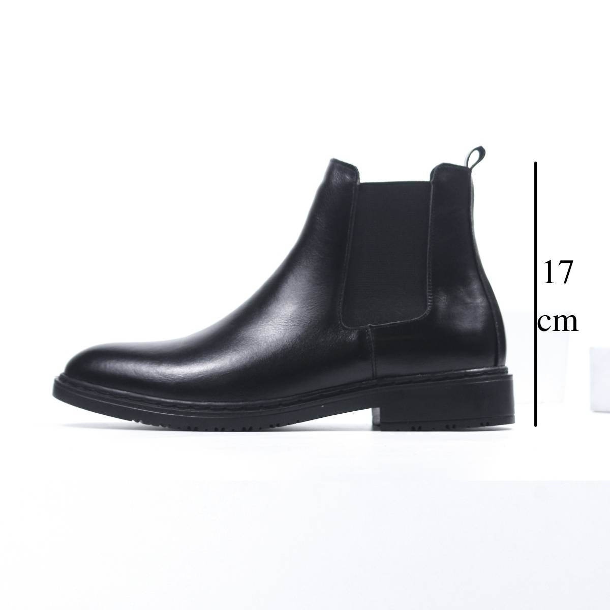 Giày da công sở Chelsea Boots Classic da bò Lucas Shoes