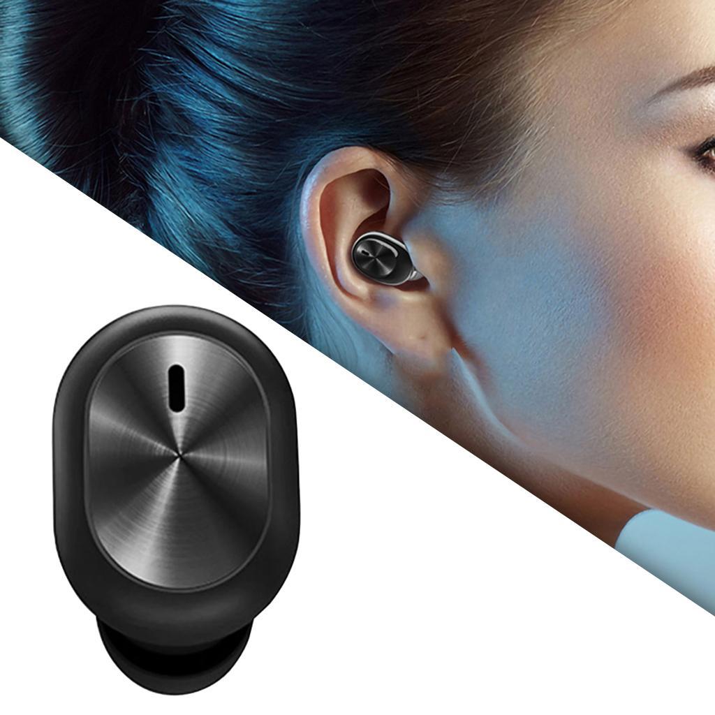 2X Single Bluetooth 5.0  Wireless Earphone Headset Headphone with Mic