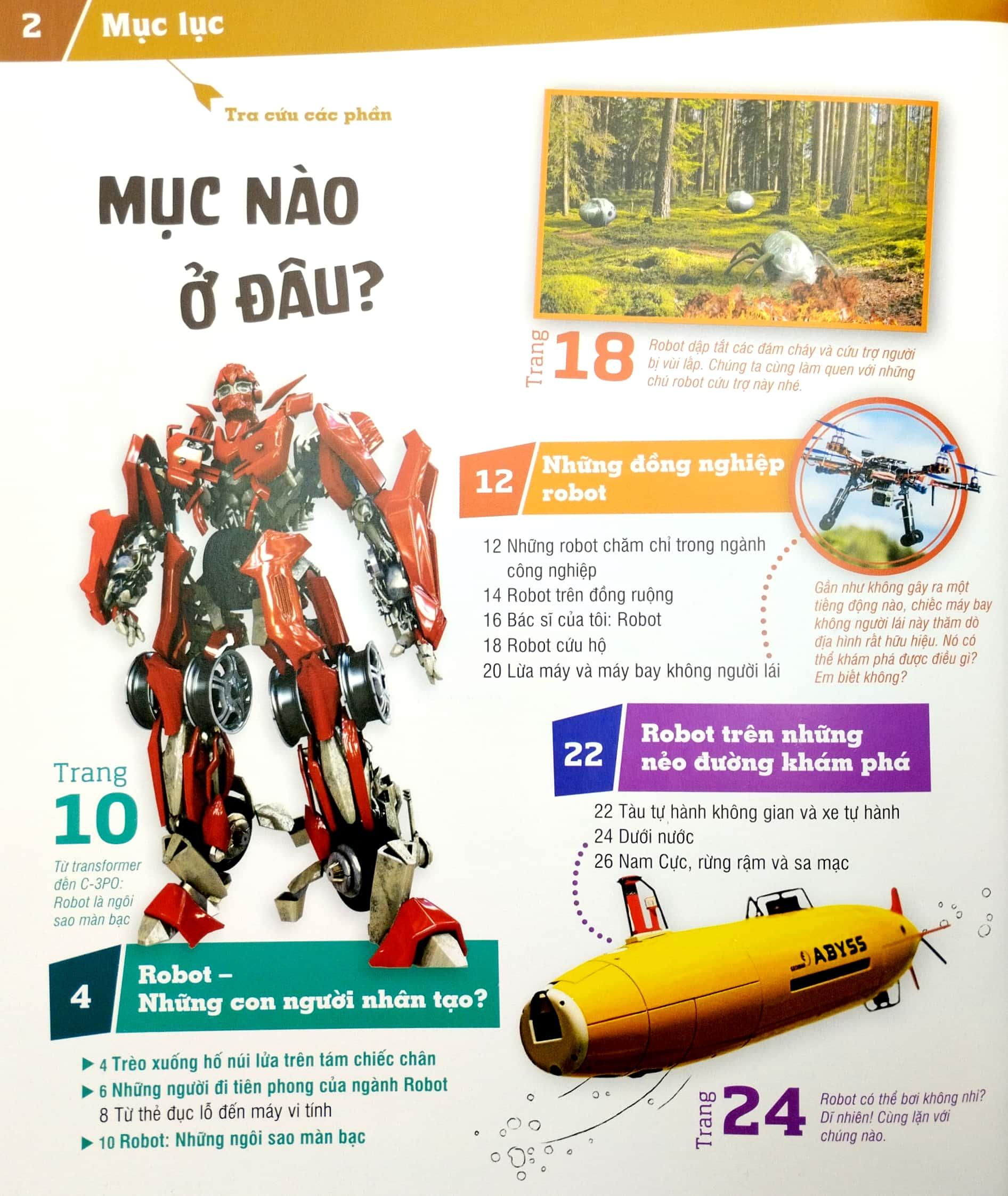 Thế Nào Và Tại Sao - Robot - Những Bộ Óc Siêu Việt Và Những Trợ Thủ Mạnh Mẽ - Bìa Cứng