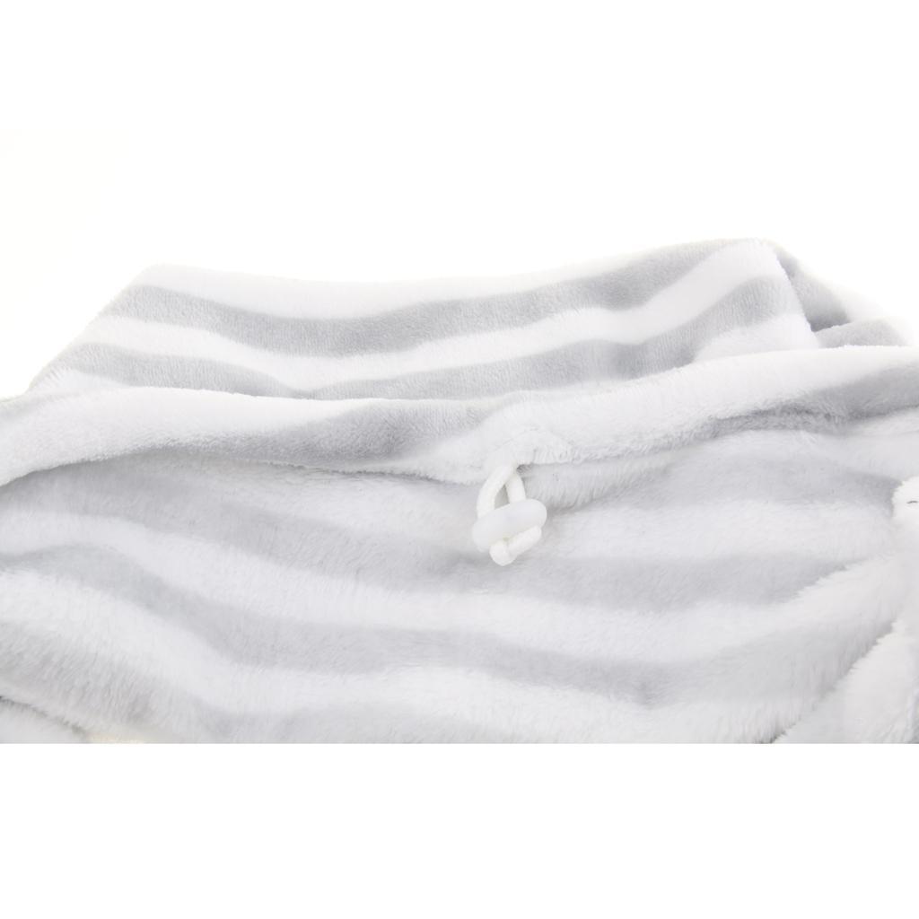 Coral Fleece Apron Pad with Pocket for Holding Pet Cat Rabbit