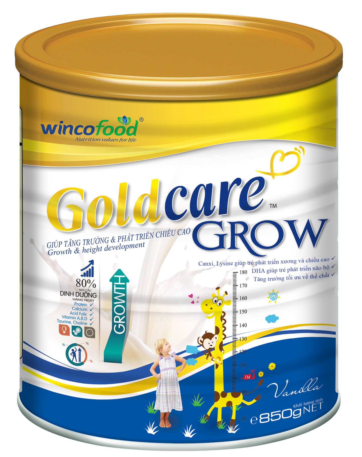 Sữa bột Wincofood Goldcare Grow