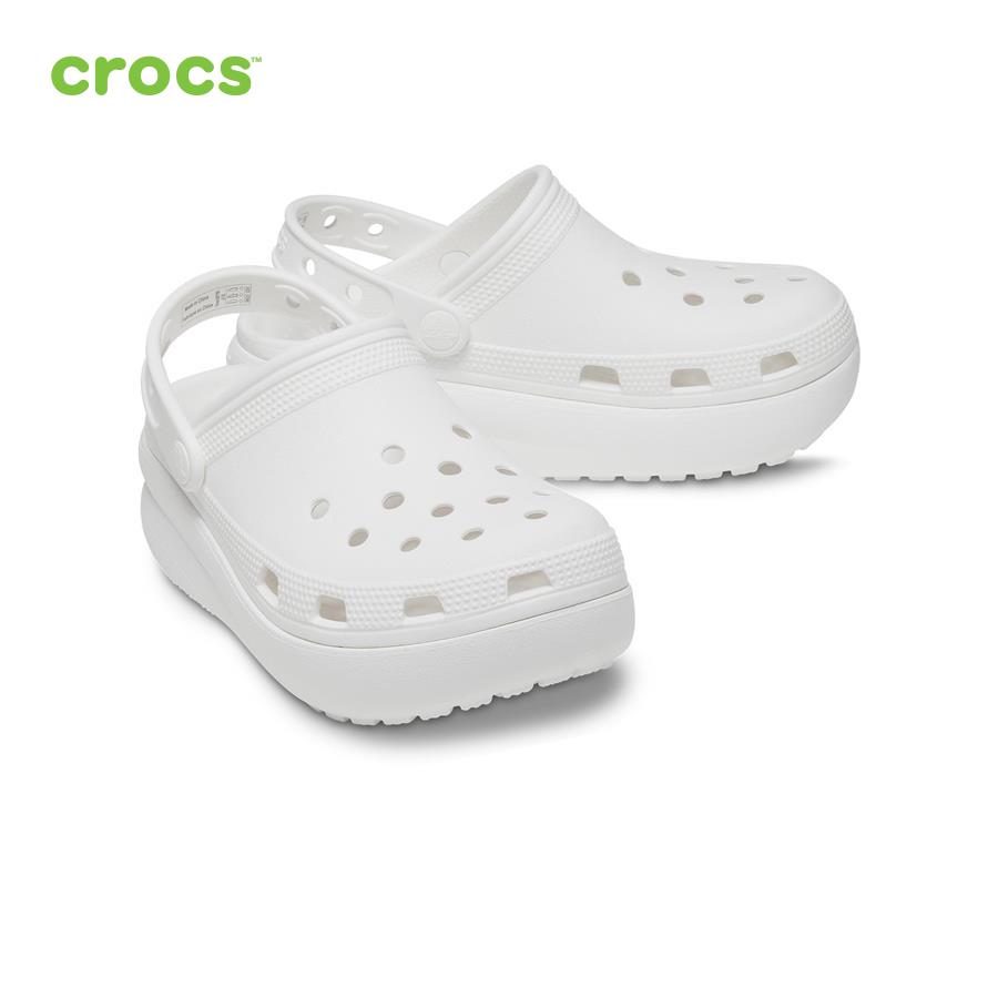 Giày lười trẻ em Crocs FW Classic Clog Kid Cutie White - 207708-100