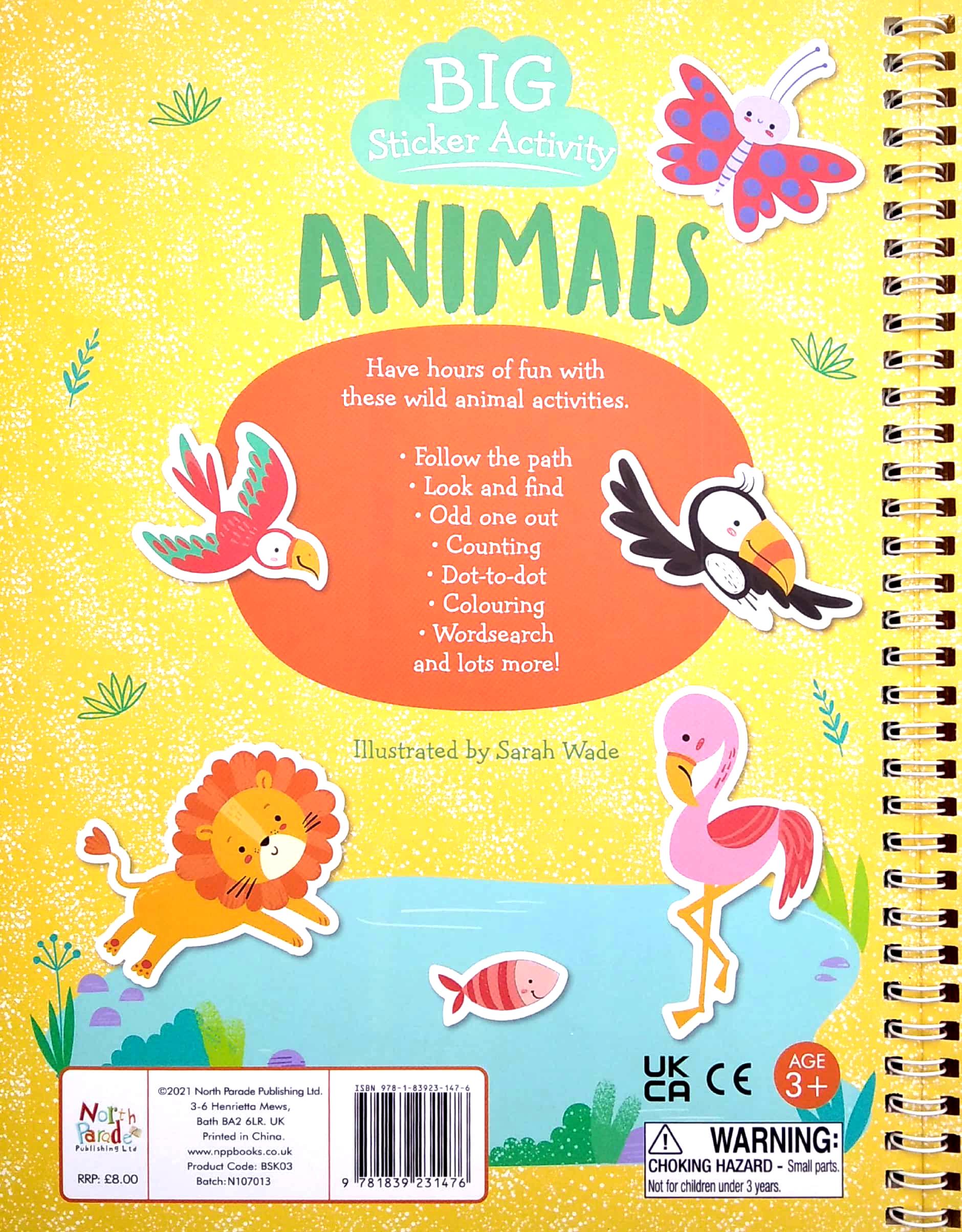 Big Sticker Activity - Animals