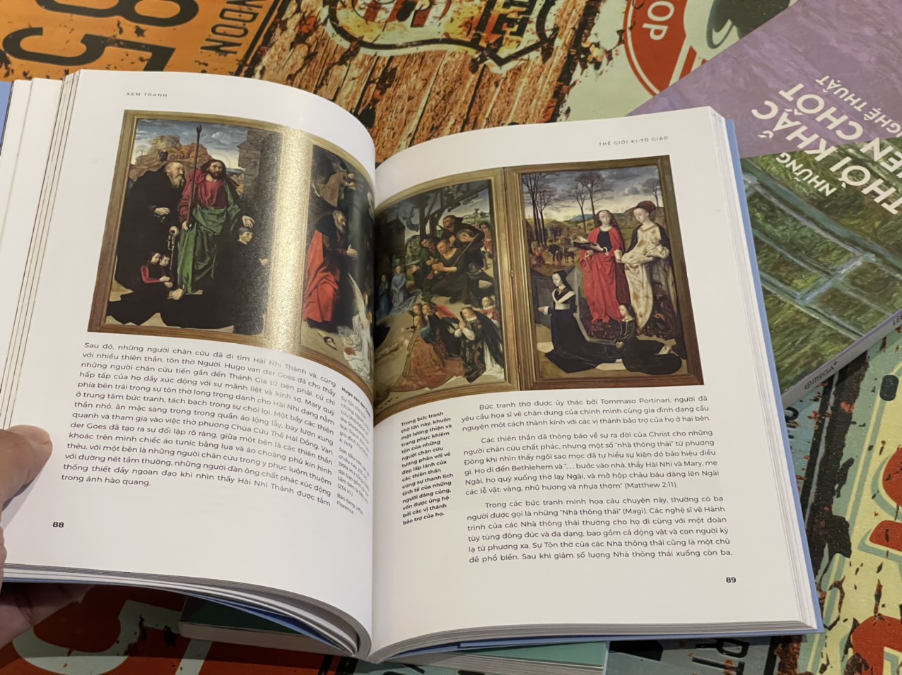 [In màu toàn bộ] Combo 3 cuốn NGHỆ THUẬT - ĐỂ HIỂU NGHỆ THUẬT - NHỮNG THỜI KHẮC THEN CHỐT CỦA NGHỆ THUẬT - XEM TRANH - Janetta Rebold Benton - Lee Cheshire - Susan Woodford - Omega Plus - NXB Thế Giới.