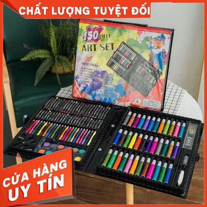 Bộ hộp màu 150 chi tiết cho bé tô vẽ thỏa thích (ảnh thật)