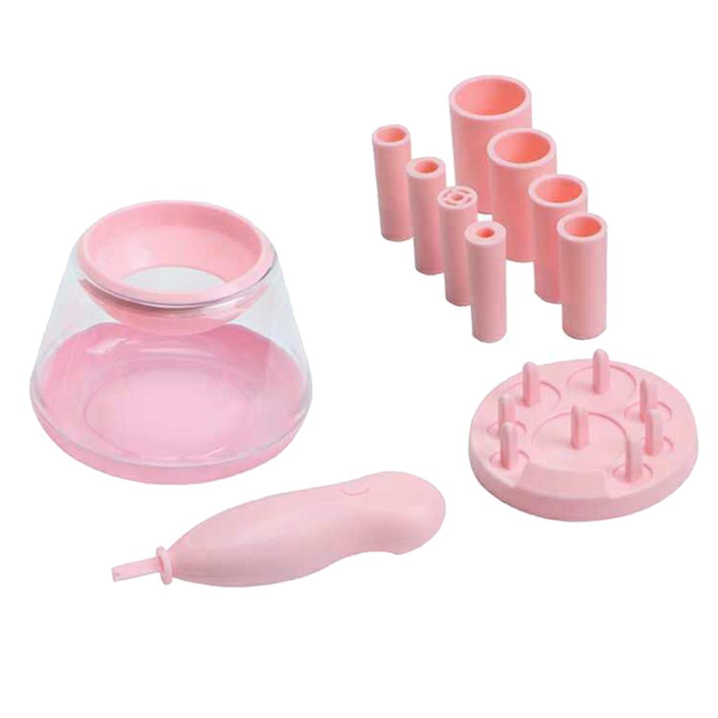 Premium Makeup Brush Cleaner Dryer, Electric Brush Cleaner Machine Automatic Brush Cleaner Spinner Makeup Brush Tools