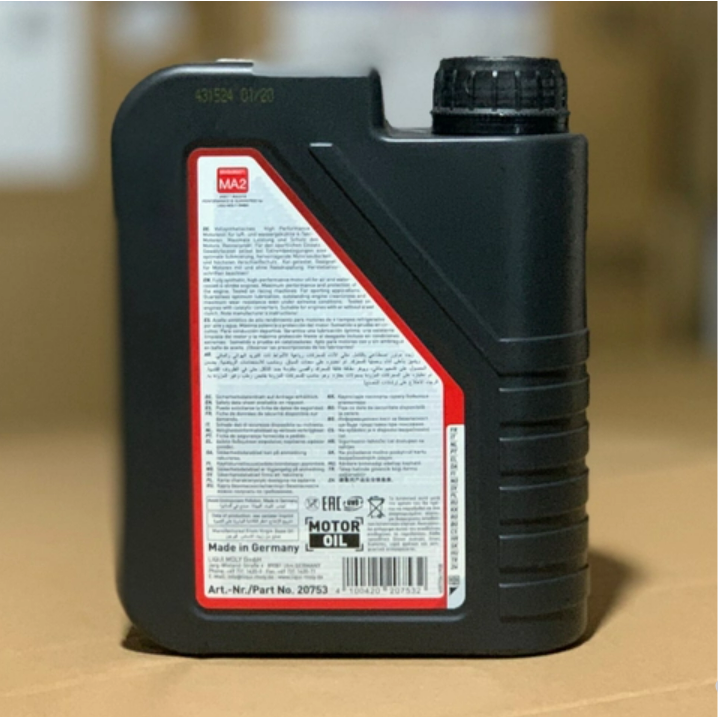 Nhớt Liqui Moly 4T Synth 10W40 Street Race nhớt tổng hợp (950027)