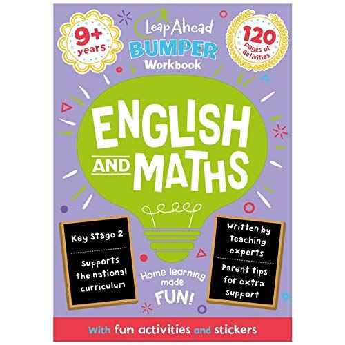 Leap Ahead Bumper Workbook: 9+ Years English and Maths