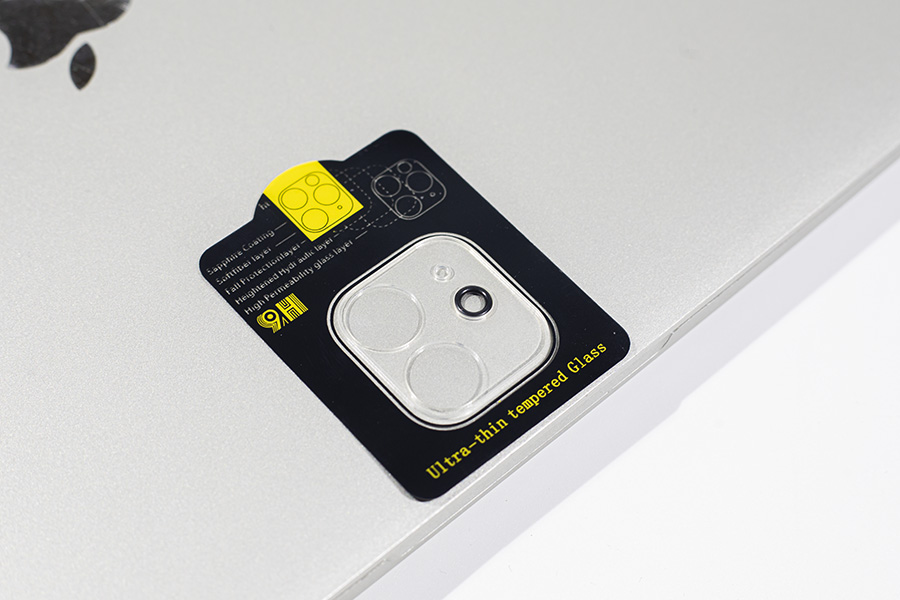 Dán kính cường lực Camera 3D cho iPhone 12 Mini độ cứng 9H, chống bụi bẩn, trầy xước