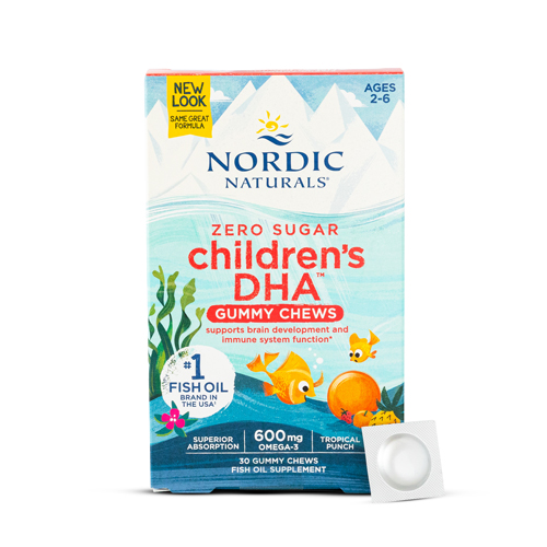Nordic Naturals Children's DHA Gummies 30 viên kẹo dẻo, Hỗ trợ phát triển trí não và chức năng hệ miễn dịch - Hàng Chính Hãng
