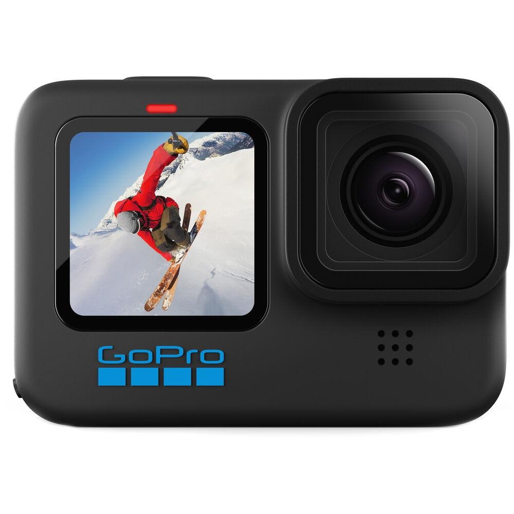 Máy Quay GoPro HERO 10 Black Bundle (Magnetic Swivel Clip, 2 Pin, Shorty Grip) (Hàng Chính Hãng)