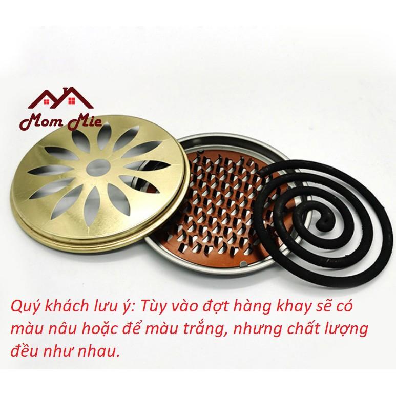 Khay để nhang muỗi, nhang vòng xông phòng gọn gàng, tiện lợi - J179