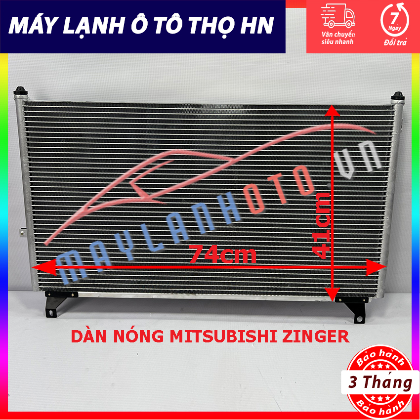 Dàn (giàn) nóng Mitsubishi Zinger Hàng xịn Thái Lan (hàng chính hãng nhập khẩu trực tiếp)