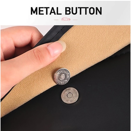 Túi Đựng Đồ Sau Ô tô SUV Chất Liệu Da Leather Buckle Cao Cấp