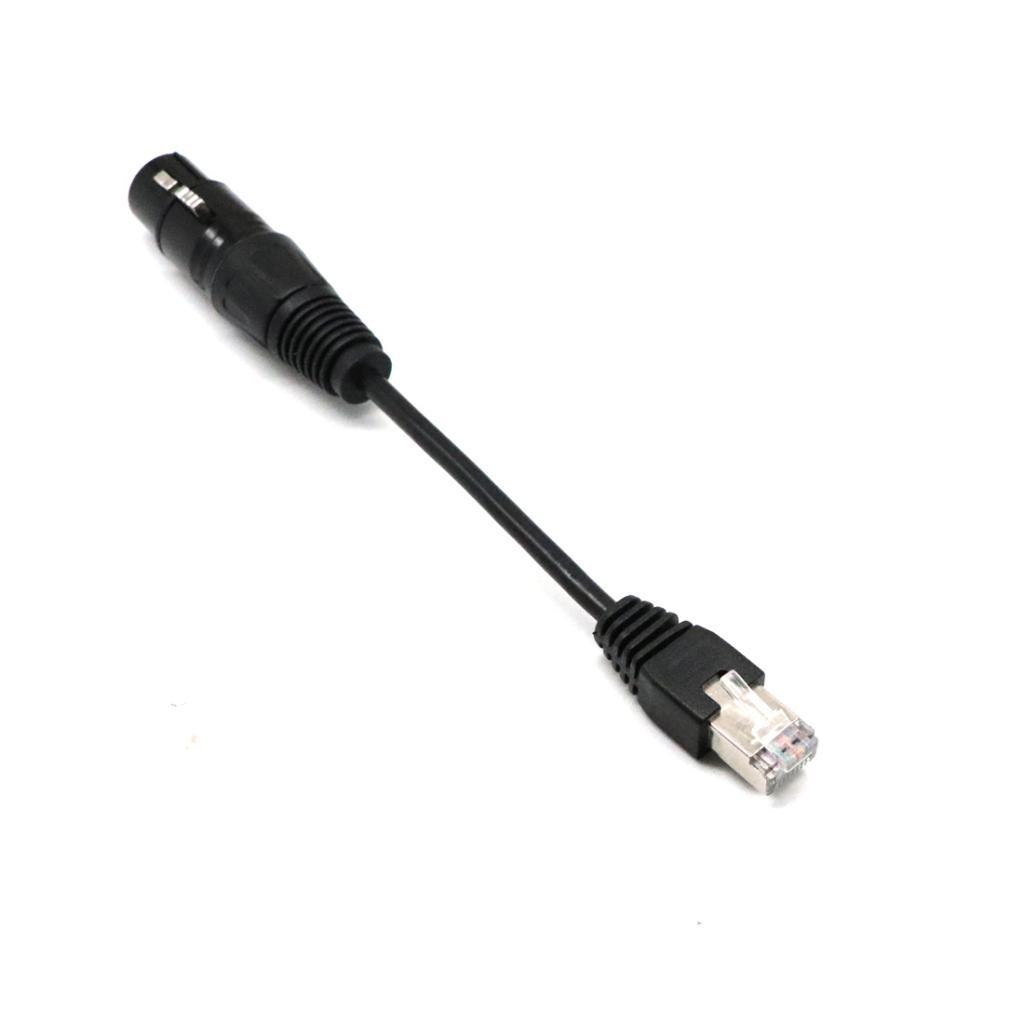 2X 1pc 15cm 3 Pin Female XLR to Male Network Connector for Strips