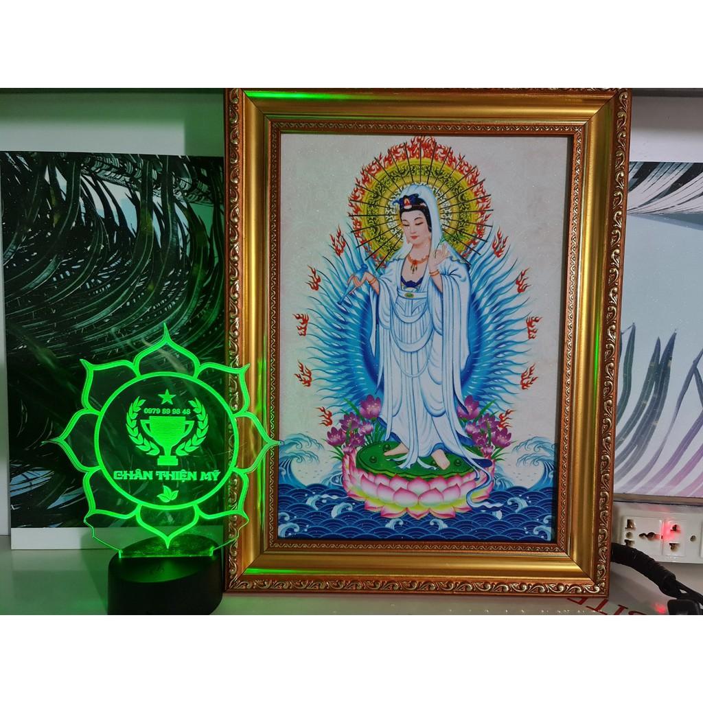 Tranh điện Quan Âm Bồ Tát đứng