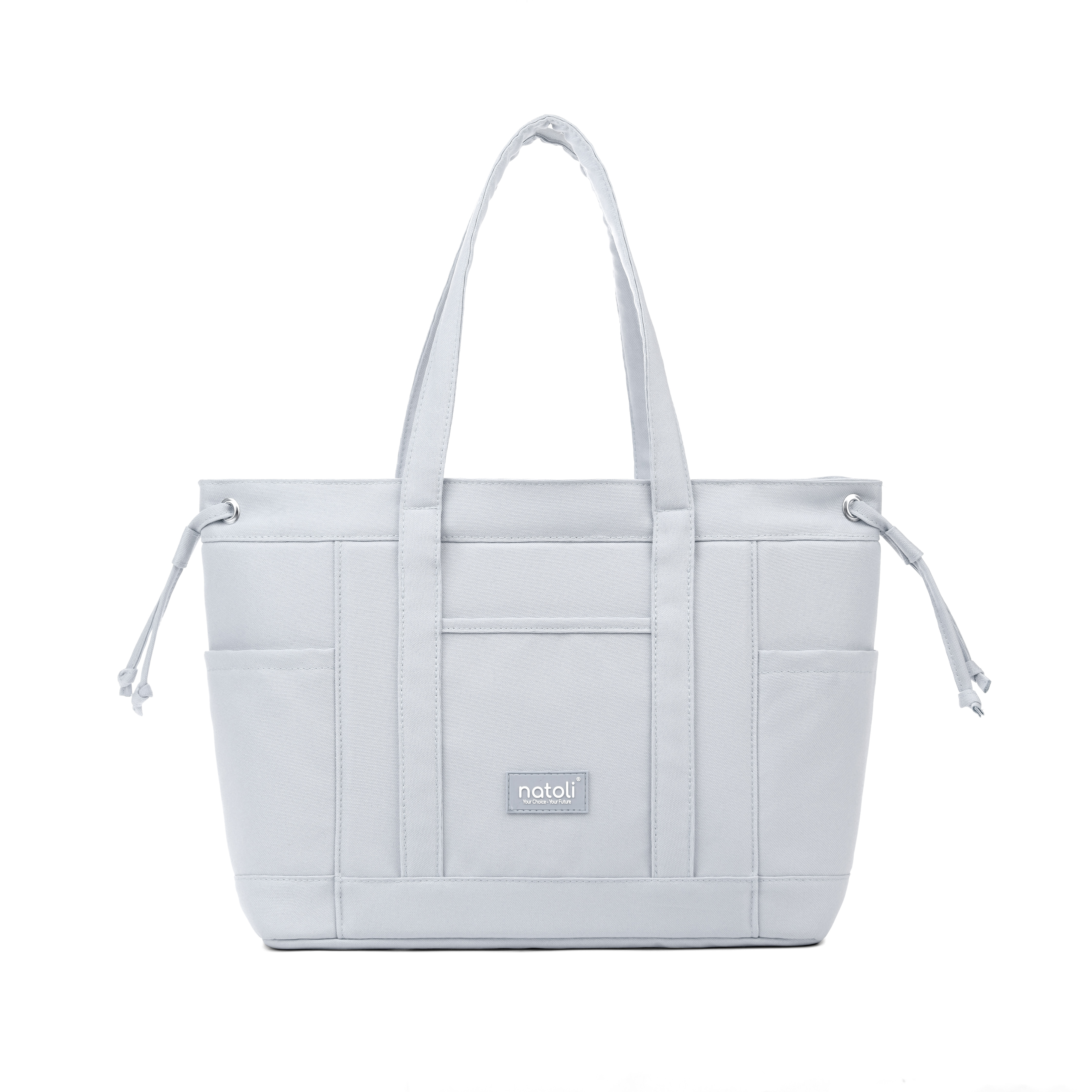 Túi tote nữ nhiều ngăn NATOLI, 2 mặt đeo vai đựng laptop cao cấp - BST Elegant Edge Bag T19