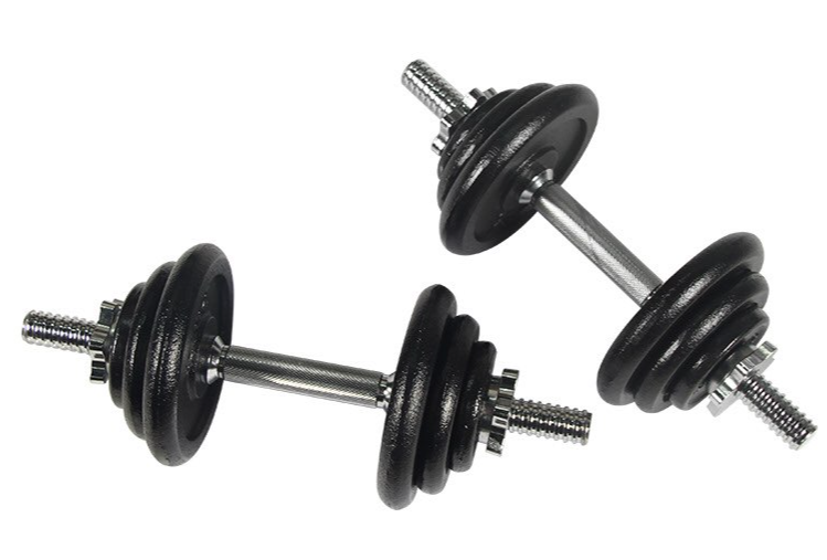 Bộ 2 Đòn Tạ Tay - 40kg Tạ