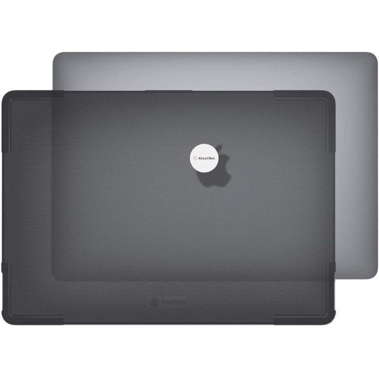 ỐP CAO CẤP TOMTOC (USA) HARDSHELL SLIM FOR MACBOOK AIR 13 2018-2020 GRAY (B03-C01G)