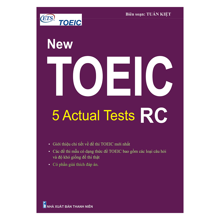 New Toeic: 5 Actual Tests - RC