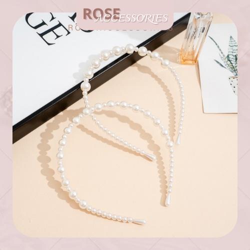 Bờm tóc ngọc trai nhân tạo phong cách Hàn Quốc Rose.Accessories mã B01