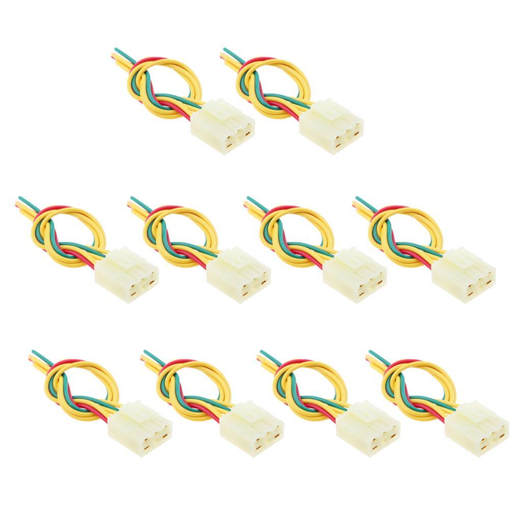 10x 5 Pin Regulator Connector for Honda CB VT CBR 250 400 500 600