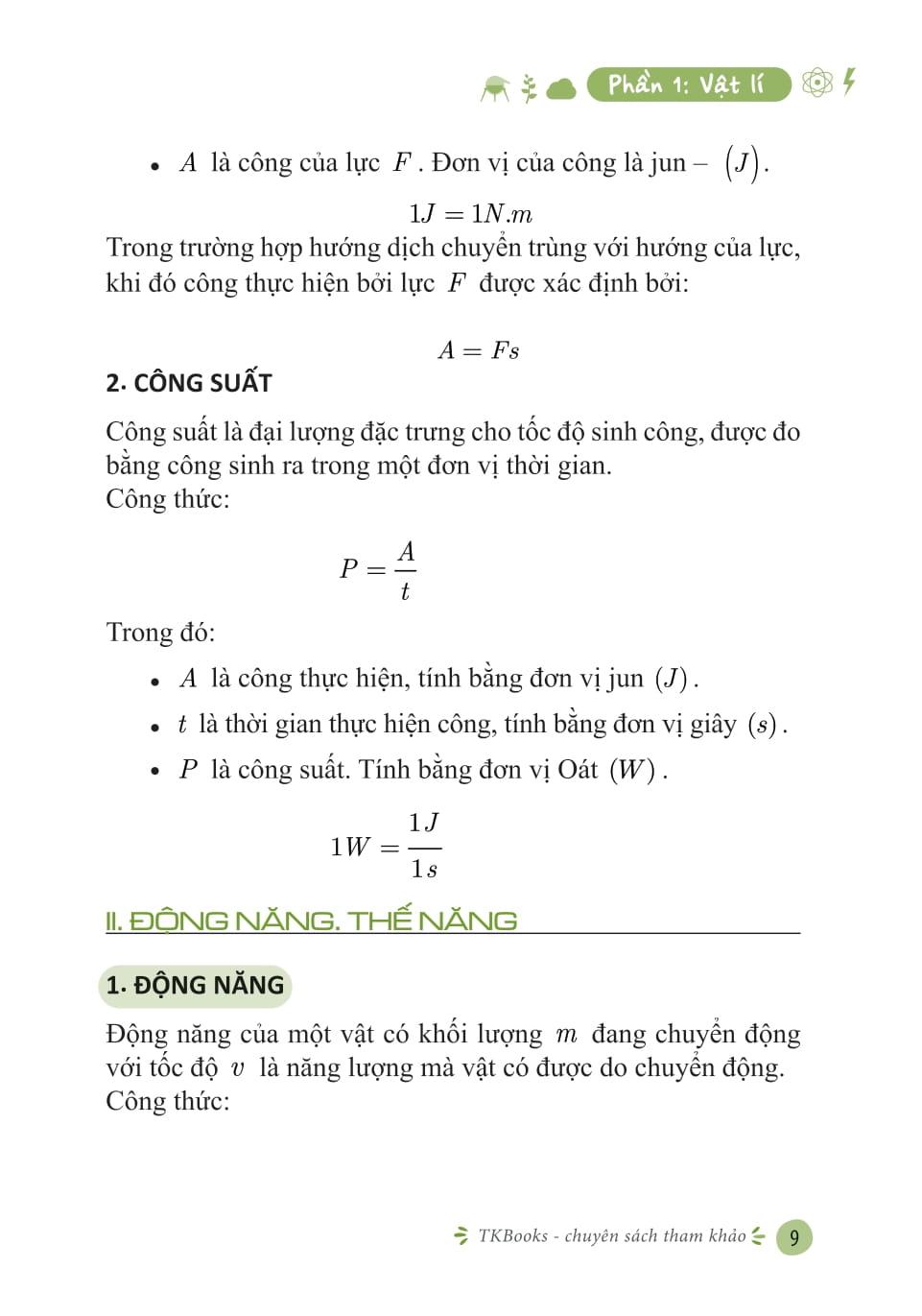 Sách - Sổ Tay Kiến Thức Khoa Học Tự Nhiên Lý-Hóa-Sinh Lớp 9